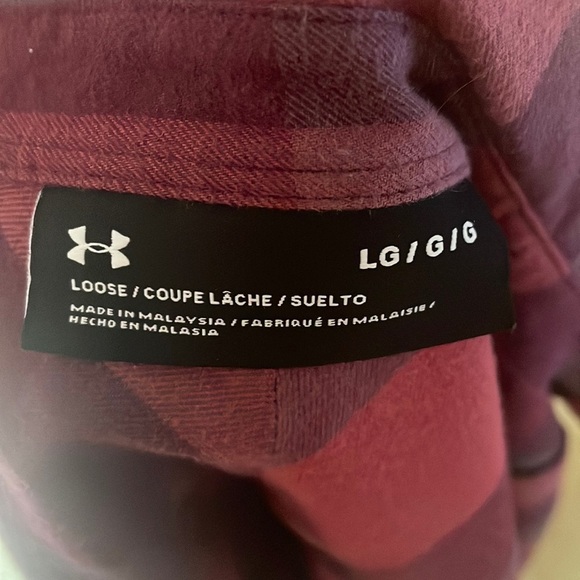 Under Armour flannel L - Picture 2 of 5